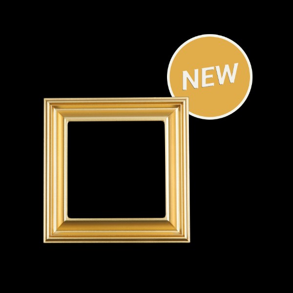 Новый цвет Jung EcoProfiDeco - золото. Jung ecoProfiDeco gold new