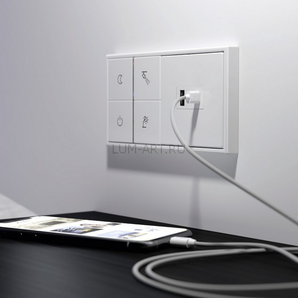 USB зарядное устройство Jung JUNG USB15 new 2