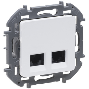 legrand двойная информационная розетка rj45 5e UTP legrand rj45 5e 2ways 1