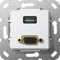 Gira USB VGA 568803
