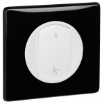 Legrand celiane black glance turned