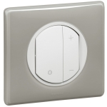 Legrand celiane grey glance turned